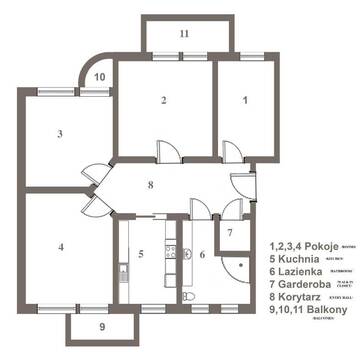 Фото номера Апартаменты с 3 спальнями и 2 балконами Апартаменты Park Apartment (Parkowy) Happy Hours г. Сопот 50