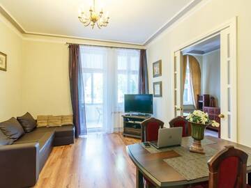 Фото номера Апартаменты с 3 спальнями и 2 балконами Апартаменты Park Apartment (Parkowy) Happy Hours г. Сопот 15