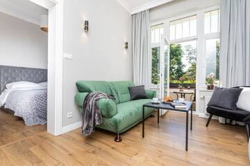 Фото номера Апартаменты с 1 спальней и балконом Апартаменты Apartamenty Vincent Sopot г. Сопот 7