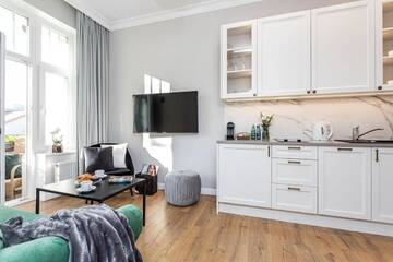 Фото номера Апартаменты с 1 спальней и балконом Апартаменты Apartamenty Vincent Sopot г. Сопот 17