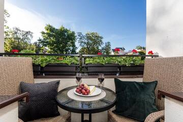 Фото номера Апартаменты с 1 спальней и балконом Апартаменты Apartamenty Vincent Sopot г. Сопот 12