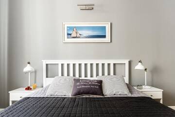 Фото номера Люкс с 2 спальнями и диваном-кроватью — 6/1 Fiszera Street Апартаменты Sanhaus Apartments г. Сопот 3