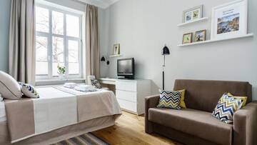 Фото номера Апартаменты с 1 спальней - Majkowskiego Street, 8/1 Апартаменты Sanhaus Apartments г. Сопот 10