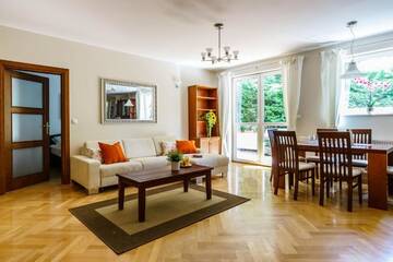 Фото номера Люкс с 2 спальнями и диваном-кроватью: 6/2 Pułaskiego Апартаменты Sanhaus Apartments г. Сопот 4