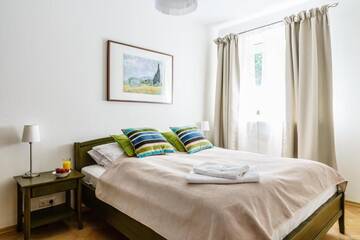 Фото номера Люкс с 2 спальнями и диваном-кроватью: 6/2 Pułaskiego Апартаменты Sanhaus Apartments г. Сопот 5