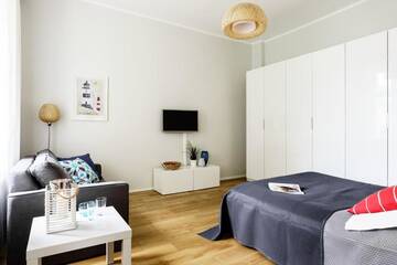 Фото номера Номер-студио — 6/1 Bałtycka Street Апартаменты Sanhaus Apartments г. Сопот 7