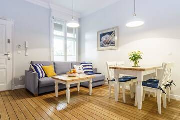 Фото номера Апартаменты с 1 спальней - Haffnera Street, 51/1e Апартаменты Sanhaus Apartments г. Сопот 3