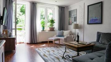Фото номера Апартаменты с 1 спальней и террасой Апартаменты Apartament Malwa г. Сопот 15
