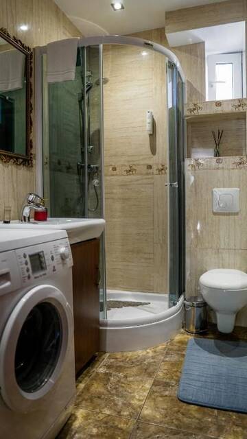 Фото номера Апартаменты с 1 спальней и террасой Апартаменты Apartament Malwa г. Сопот 31