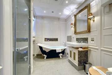 Фото номера Апартаменты с 1 ванной комнатой и 4 спальнями Апарт-отели Mała Anglia - Boutique Apartments &amp; SPA г. Сопот 7
