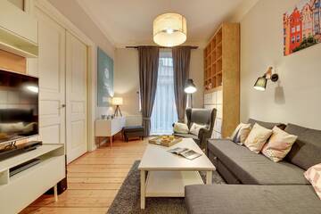Фото номера Deluxe Apartment - Monte Cassino 23 Street Апартаменты Grand Apartments г. Сопот 3