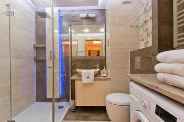 Фото номера Апартаменты с душем Апартаменты Imperial Apartments - Sopocka Przystań г. Сопот 12