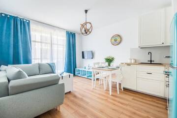 Фото номера Апартаменты с 1 спальней Апартаменты Imperial Apartments - Sopocka Przystań г. Сопот 12