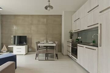 Фото номера Апартаменты с душем Апартаменты Imperial Apartments - Sopocka Przystań г. Сопот 7