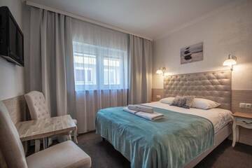Фото номера Стандартный двухместный номер с 1 кроватью Апарт-отели Villa 33 Blisko Plaży г. Сопот 16