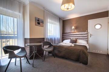 Фото номера Двухместный номер Делюкс с 1 кроватью Апарт-отели Villa 33 Blisko Plaży г. Сопот 4