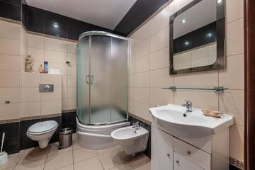 Фото номера Апартаменты с 2 спальнями Апартаменты Victus Apartamenty, Apartament Walor г. Сопот 28