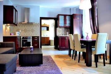 Фото номера Апартаменты с 2 спальнями Апартаменты Victus Apartamenty, Apartament Etna г. Сопот 18