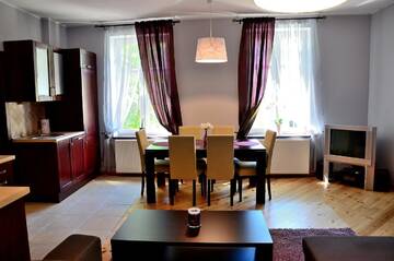 Фото номера Апартаменты с 2 спальнями Апартаменты Victus Apartamenty, Apartament Etna г. Сопот 14