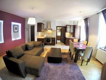 Фото номера Апартаменты с 2 спальнями Апартаменты Victus Apartamenty, Apartament Etna г. Сопот 20
