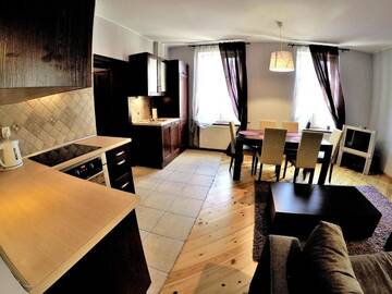 Фото номера Апартаменты с 2 спальнями Апартаменты Victus Apartamenty, Apartament Etna г. Сопот 24
