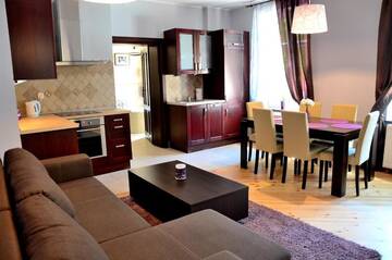 Фото номера Апартаменты с 2 спальнями Апартаменты Victus Apartamenty, Apartament Etna г. Сопот 32