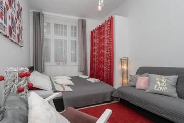 Фото номера Апартаменты с 1 спальней, терраса - 7/12 Królowej Jadwigi Street Апартаменты Kierunek Sopot Apartament DELUXE II Królowej Jadwigi 7 г. Сопот 15
