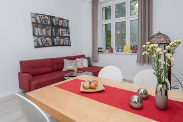 Фото номера Апартаменты с 1 спальней, терраса - 7/12 Królowej Jadwigi Street Апартаменты Kierunek Sopot Apartament DELUXE II Królowej Jadwigi 7 г. Сопот 25