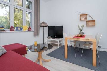 Фото номера Апартаменты с 1 спальней, терраса - 7/12 Królowej Jadwigi Street Апартаменты Kierunek Sopot Apartament DELUXE II Królowej Jadwigi 7 г. Сопот 23