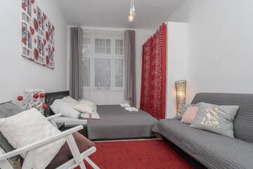 Фото номера Апартаменты с 1 спальней, терраса - 7/12 Królowej Jadwigi Street Апартаменты Kierunek Sopot Apartament DELUXE II Królowej Jadwigi 7 г. Сопот 32
