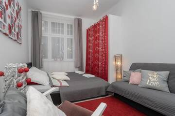 Фото номера Апартаменты с 1 спальней, терраса - 7/12 Królowej Jadwigi Street Апартаменты Kierunek Sopot Apartament DELUXE II Królowej Jadwigi 7 г. Сопот 33