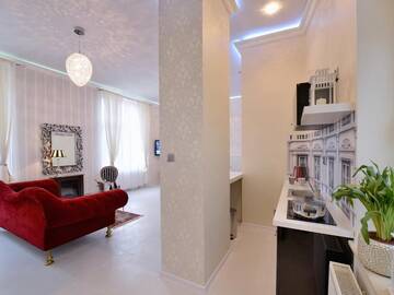 Фото номера Улучшенные апартаменты с гидромассажной ванной Апартаменты Sopot Spa Apartment г. Сопот 10