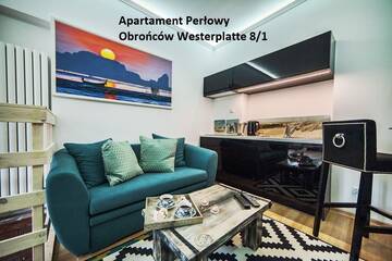 Фото номера Улучшенные апартаменты с сауной - 8/1 Obroncow Westerplatte Street Апартаменты Sopot Spa Apartment г. Сопот 11