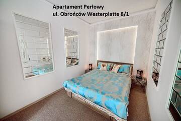 Фото номера Улучшенные апартаменты с сауной - 8/1 Obroncow Westerplatte Street Апартаменты Sopot Spa Apartment г. Сопот 7