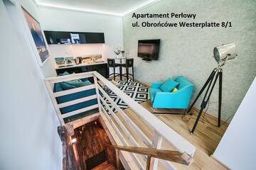 Фото номера Улучшенные апартаменты с сауной - 8/1 Obroncow Westerplatte Street Апартаменты Sopot Spa Apartment г. Сопот 10