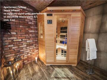 Фото номера Улучшенные апартаменты с сауной - 8/1 Obroncow Westerplatte Street Апартаменты Sopot Spa Apartment г. Сопот 4