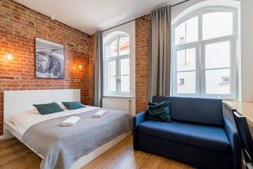 Фото номера Трехместный номер, с мини-кухней Проживание в семье Sopot Loft г. Сопот 32