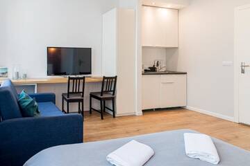 Фото номера Трехместный номер, с мини-кухней Проживание в семье Sopot Loft г. Сопот 12