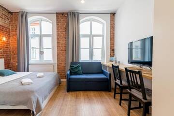Фото номера Трехместный номер, с мини-кухней Проживание в семье Sopot Loft г. Сопот 18