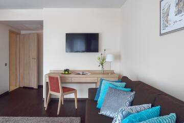 Фото номера Двухместный номер-студио Делюкс с 1 кроватью Отель Hotel Molo г. Сопот 6