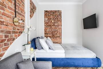 Фото номера Апартаменты-люкс с балконом — улица Haffnera, 52/1 Апартаменты Apartments Factory г. Сопот 7