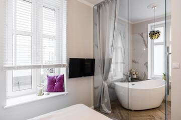 Фото номера Апартаменты-студио с ванной - Haffnera, 52/1 Апартаменты Apartments Factory г. Сопот 4