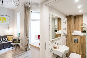 Фото номера Номер-студио с мезонином - Helska, 4/2 Апартаменты Apartments Factory г. Сопот 21