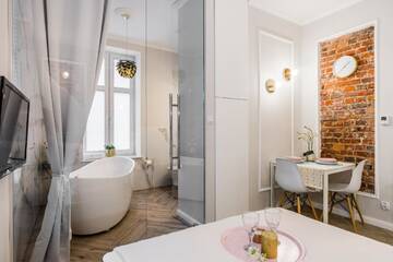 Фото номера Апартаменты-студио с ванной - Haffnera, 52/1 Апартаменты Apartments Factory г. Сопот 5