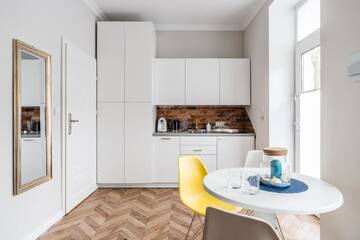 Фото номера Апартаменты-люкс с балконом — улица Haffnera, 52/1 Апартаменты Apartments Factory г. Сопот 4