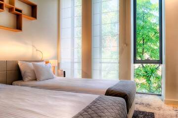 Фото номера Двухместный номер с 2 отдельными кроватями Отель Focus Hotel Premium Sopot г. Сопот 4