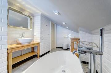 Фото номера Апартаменты Делюкс с 1 спальней и мини-кухней Апартаменты Dom &amp; House - Mokwy Unique Apartments Sopot г. Сопот 28
