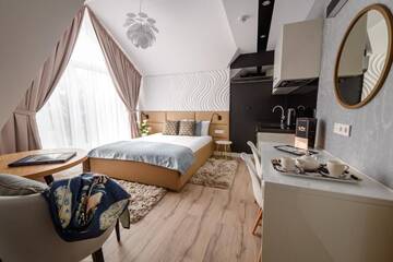 Фото номера Двухместный номер Делюкс с 1 кроватью Апарт-отели My Story Sopot Apartments г. Сопот 15