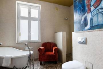 Фото номера Апартаменты с балконом Апартаменты Parkowa Art Deluxe г. Сопот 43