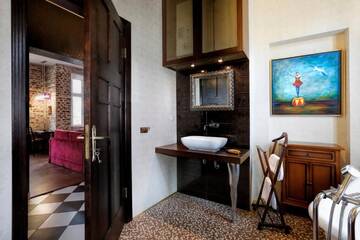 Фото номера Апартаменты с балконом Апартаменты Parkowa Art Deluxe г. Сопот 50